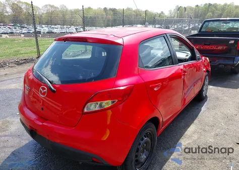 2013 Mazda Mazda2 Sport from USA, damaged, VIN JM1DE1KY5D0170954